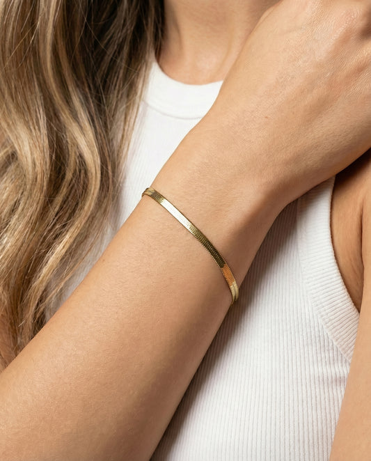 Golden Snake Armband