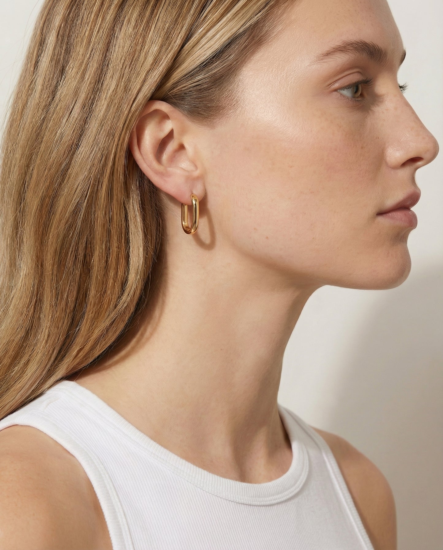 Long Oval Hoops