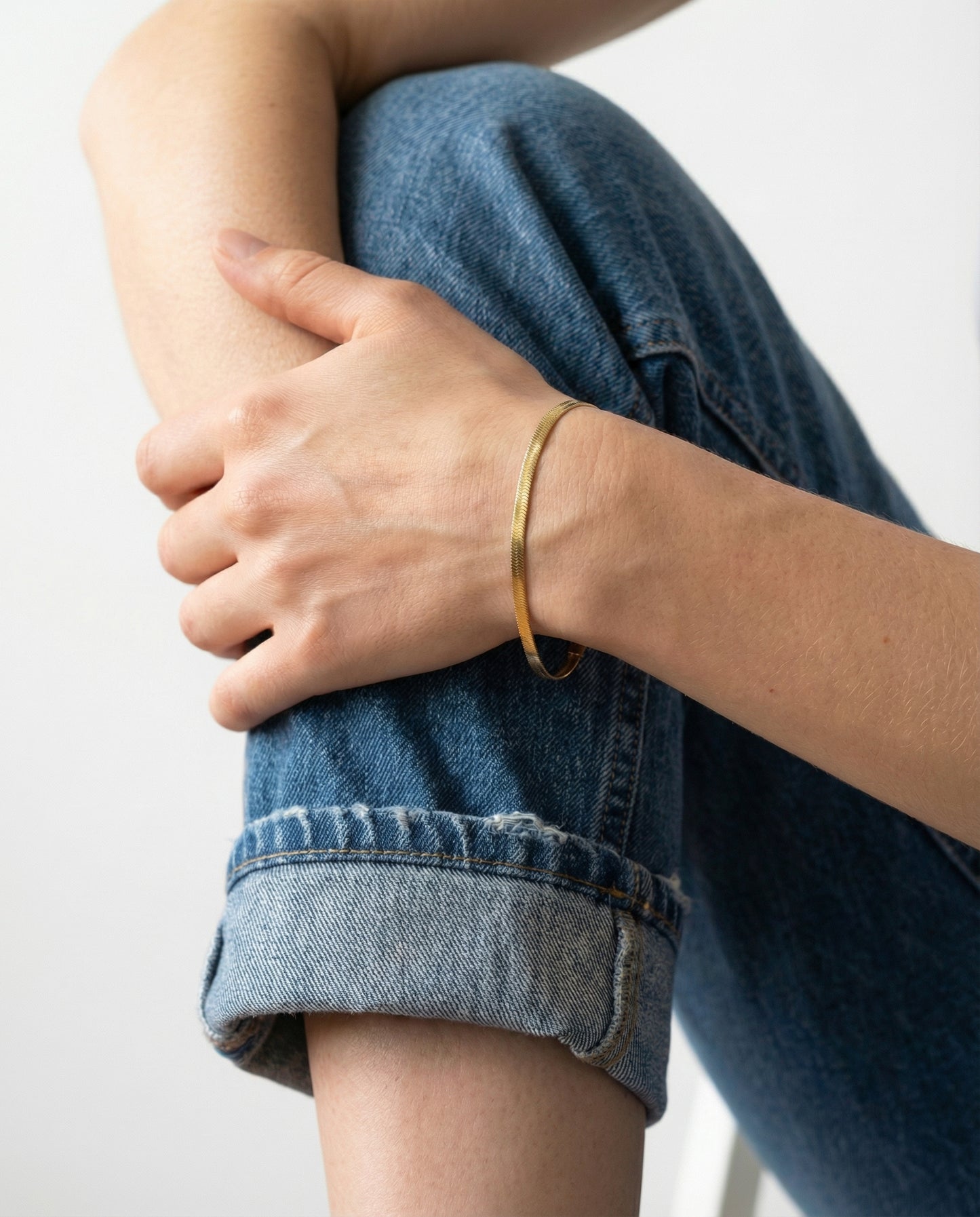 Golden Snake Armband